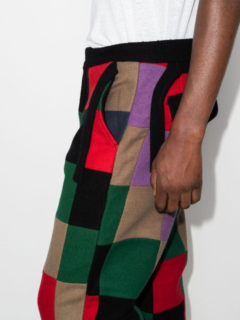 Square Patch Tapered Trousers