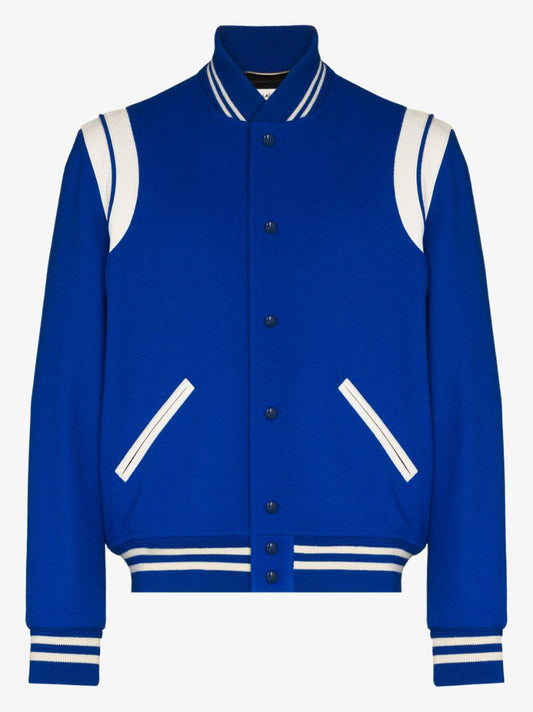 Varsity Wool Bomber Jacket
