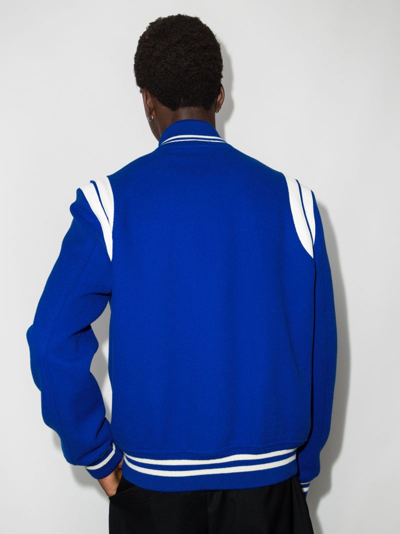 Varsity Wool Bomber Jacket