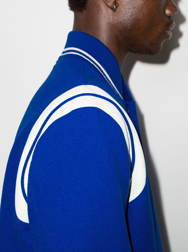 Varsity Wool Bomber Jacket
