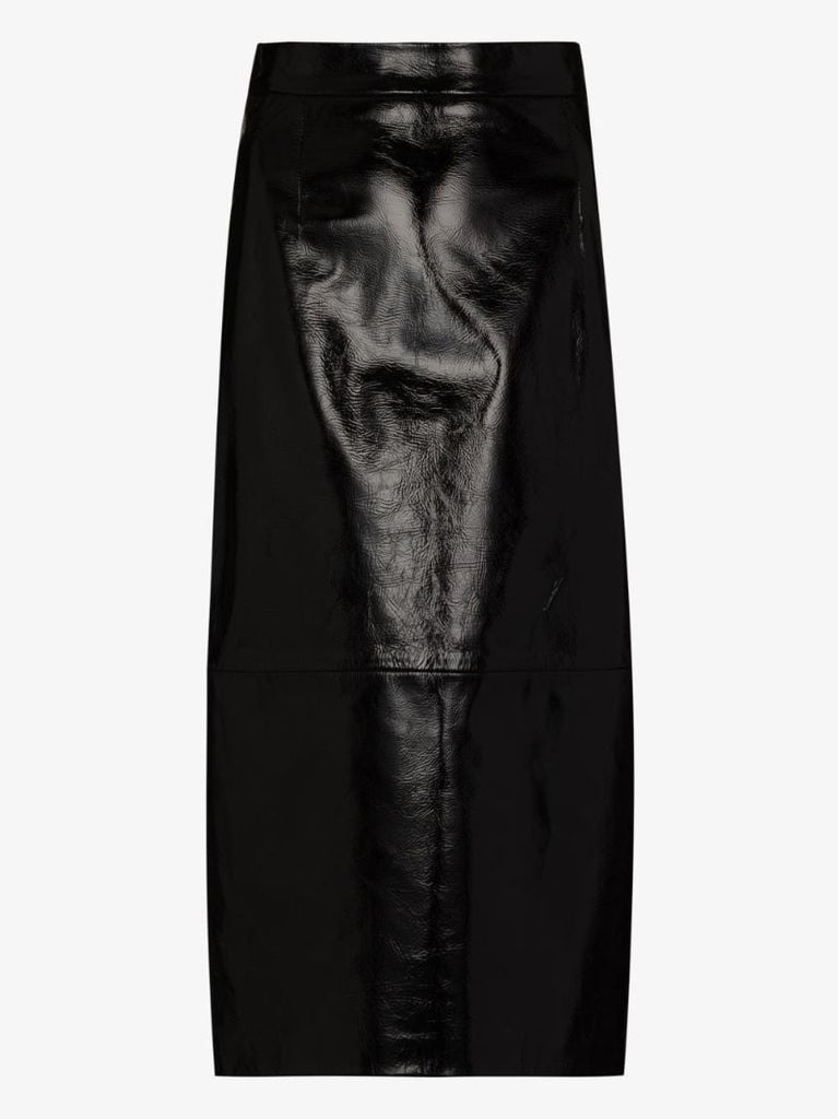 Mya Leather Pencil Skirt
