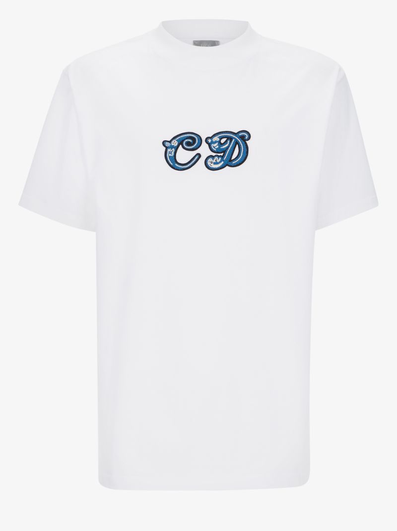 X Kenny Scharf Embroidered Logo T-shirt