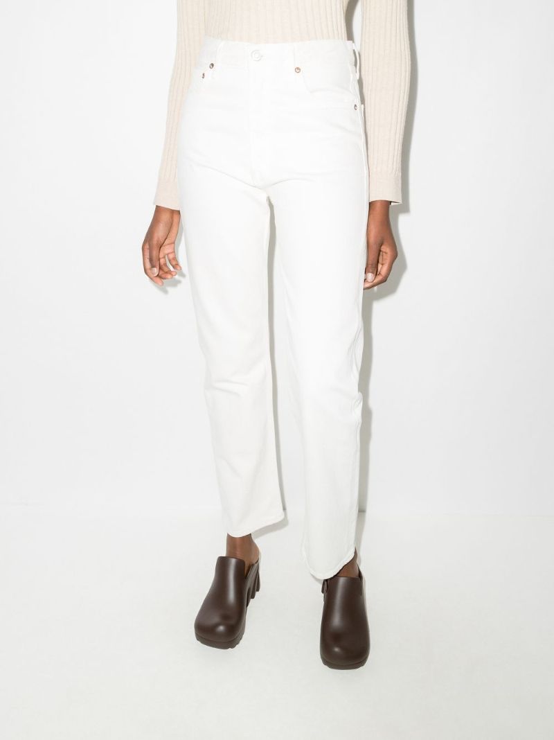 '90s Pinch Waist Straight-leg Jeans
