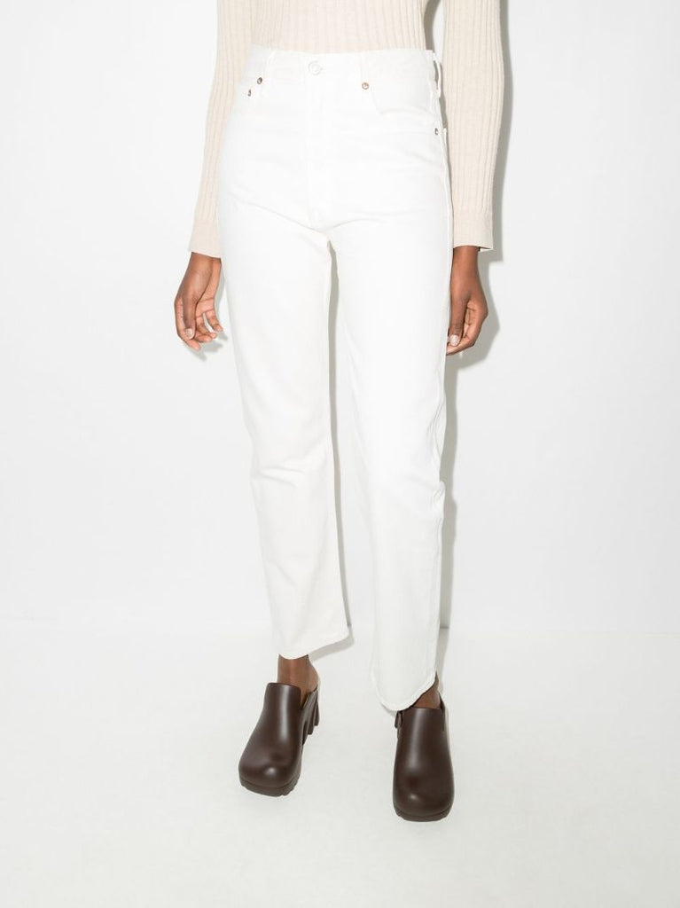'90s Pinch Waist Straight-leg Jeans
