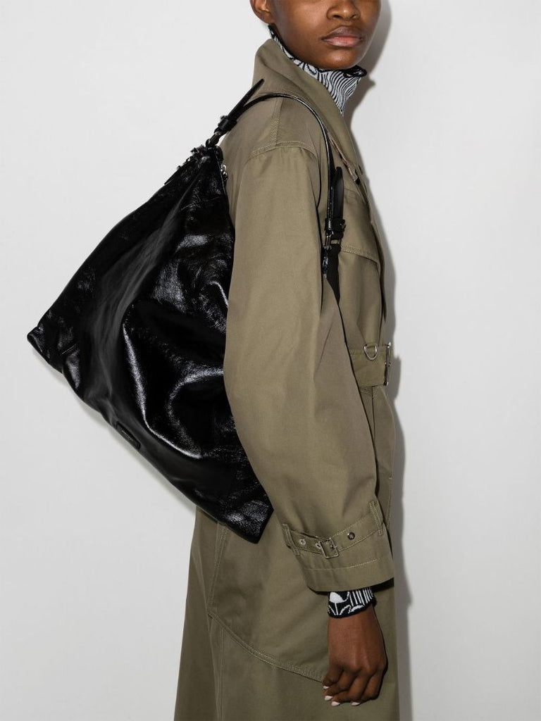 Ana Leather Hobo Bag