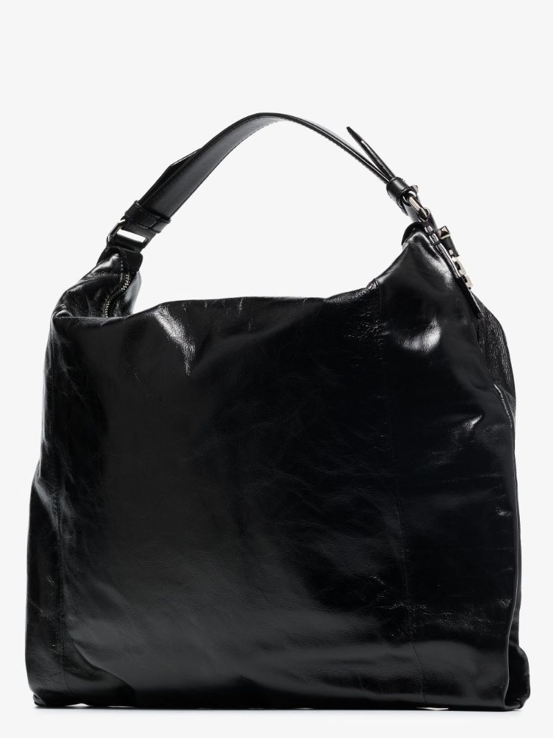 Ana Leather Hobo Bag