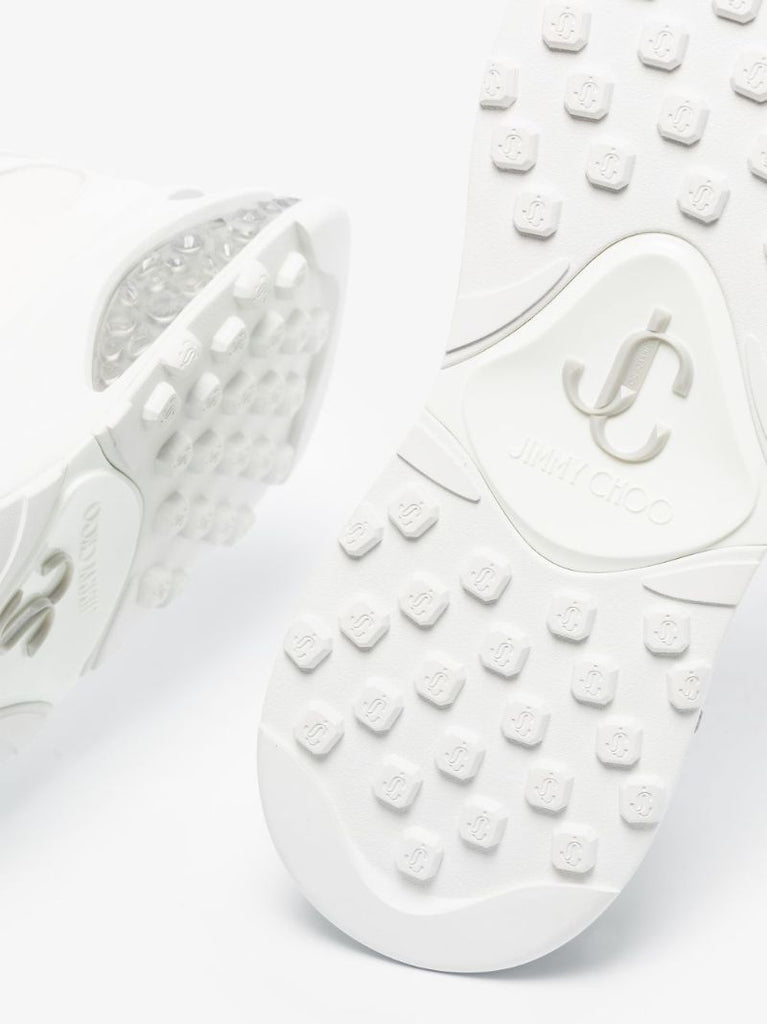 White Memphis Lace-up Sneakers
