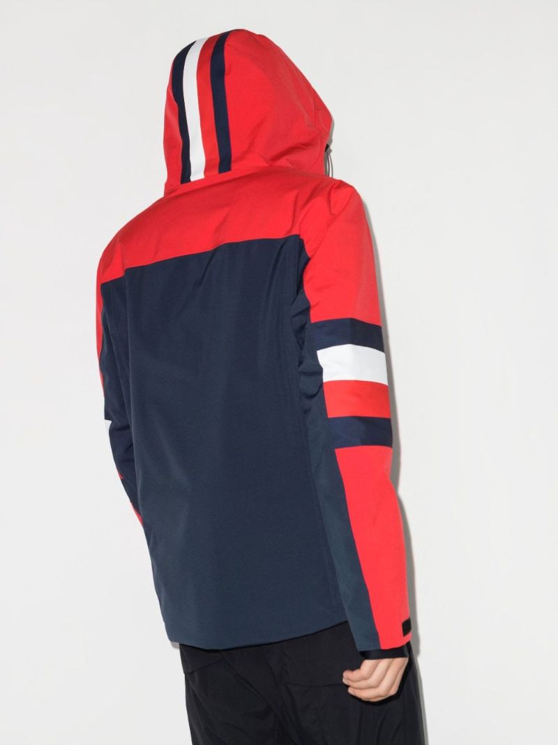 X Tommy Hilfiger Navy Hooded Ski Jacket