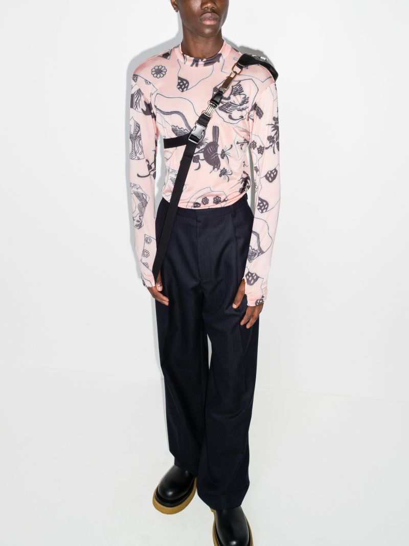 Ceramic Fragment Long Sleeve T-shirt