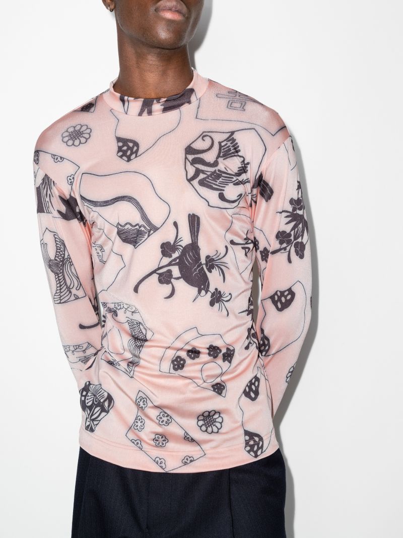 Ceramic Fragment Long Sleeve T-shirt