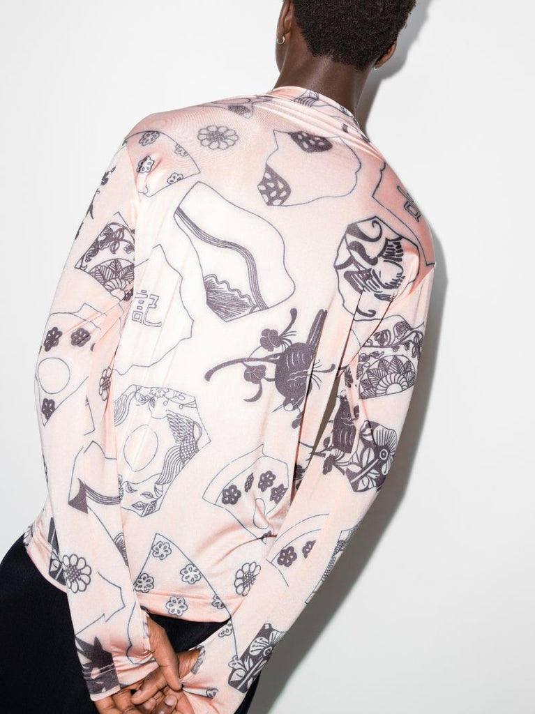 Ceramic Fragment Long Sleeve T-shirt
