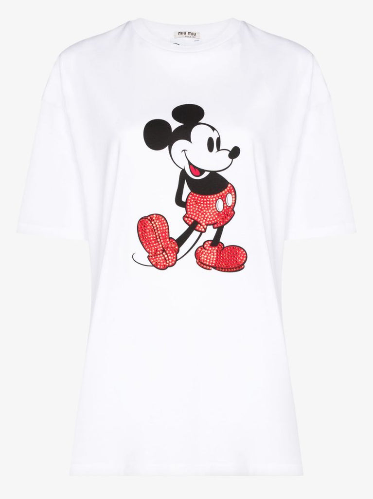 Mickey Mouse Embellished T-shirt