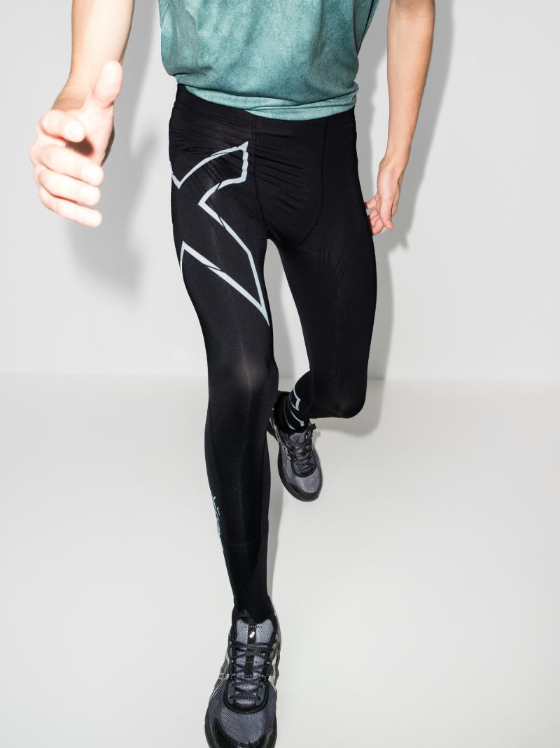 Black Light Speed Compression Tights