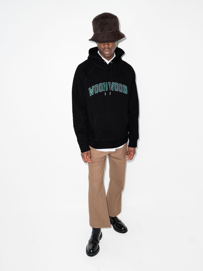 Fred Ivy Printed Cotton Hoodie