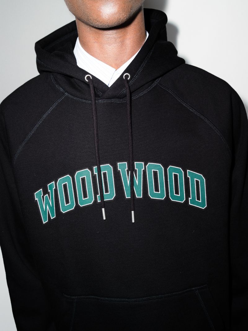 Fred Ivy Printed Cotton Hoodie