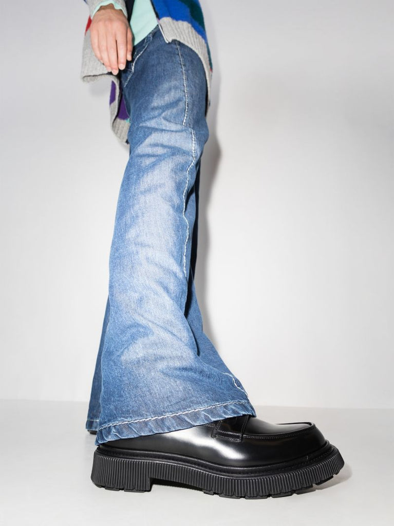 Black Type 159 Leather Loafers