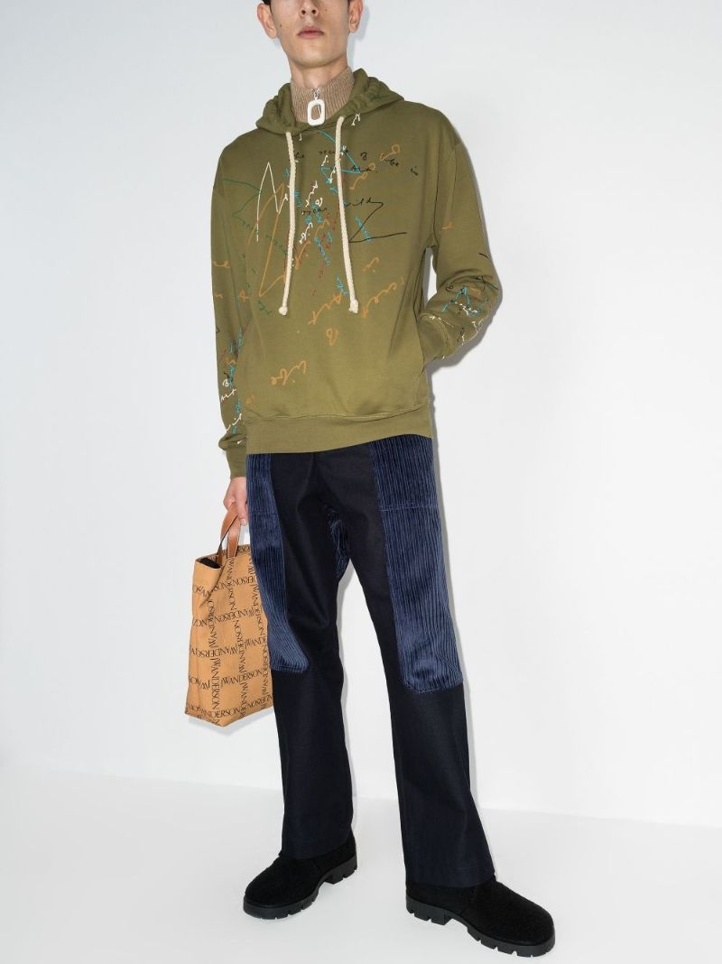 Oscar Wilde Graphic Print Hoodie
