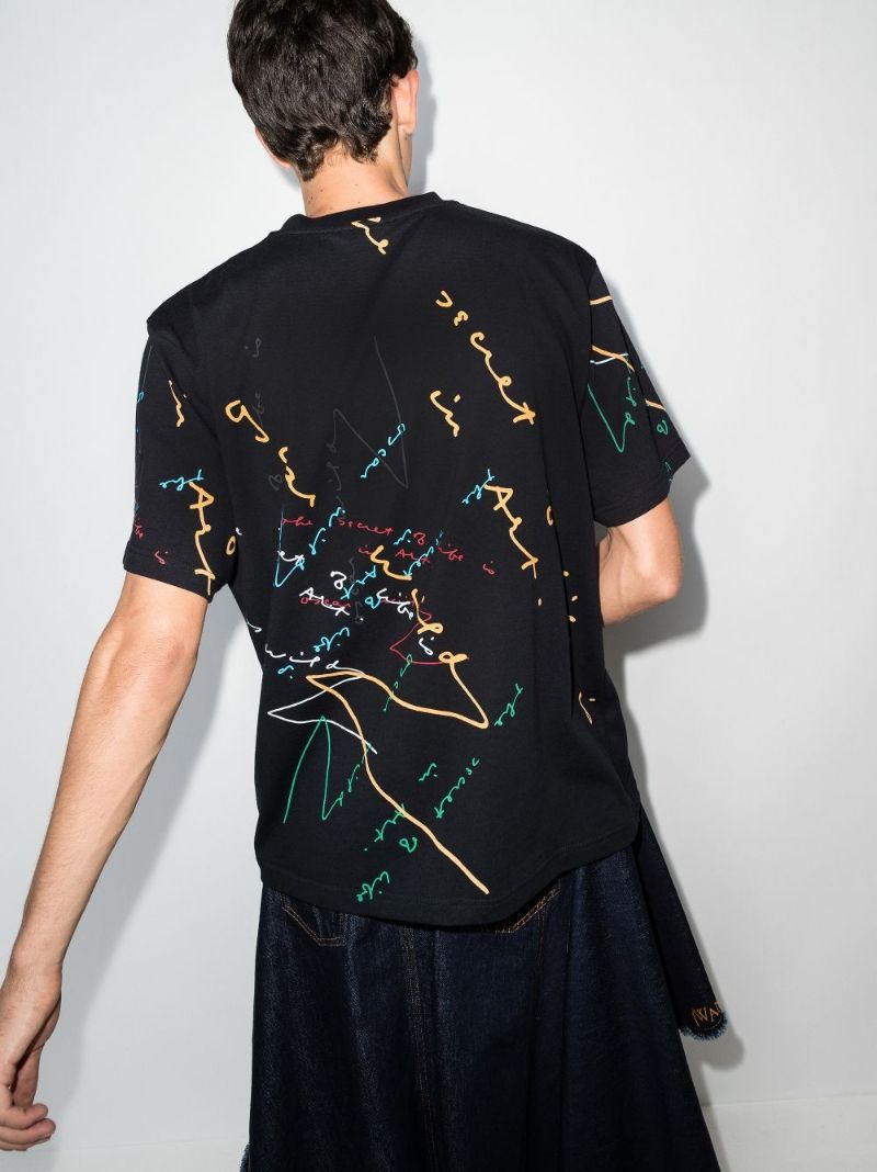Oscar Wilde Graphic Print T-shirt