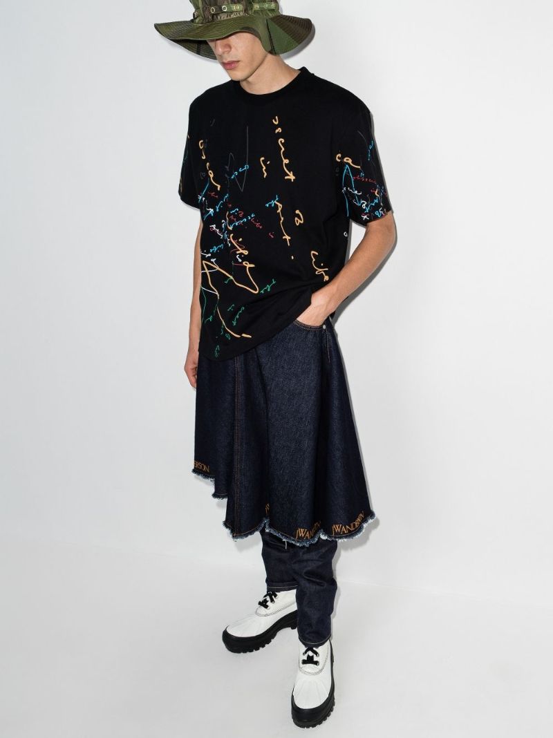 Oscar Wilde Graphic Print T-shirt