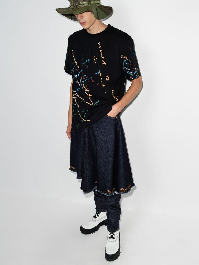 Oscar Wilde Graphic Print T-shirt