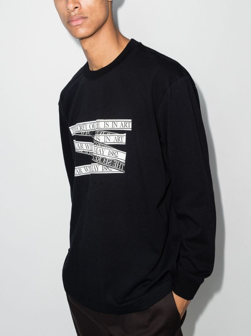 Oscar Wilde Quote Print Sweatshirt
