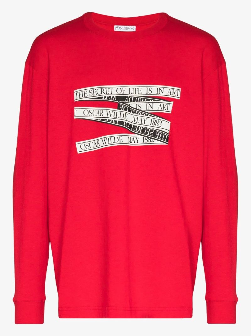 Oscar Wilde Quote Print Sweatshirt