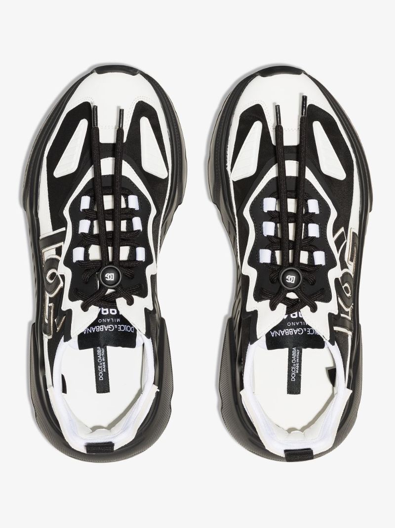 Black and White Daymaster Sneakers