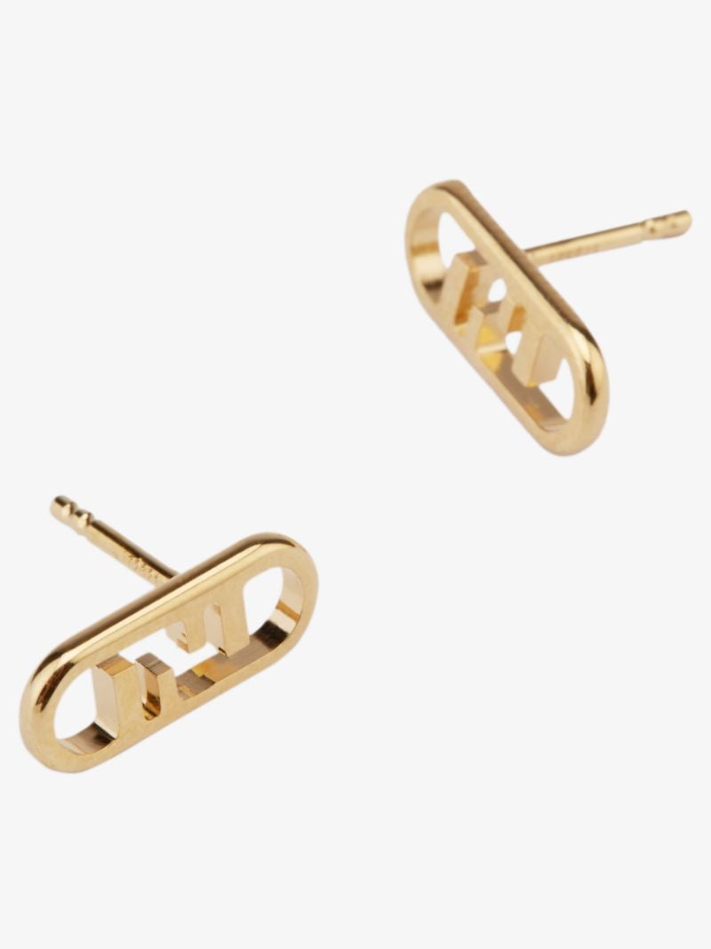 Gold-plated O'lock Earrings