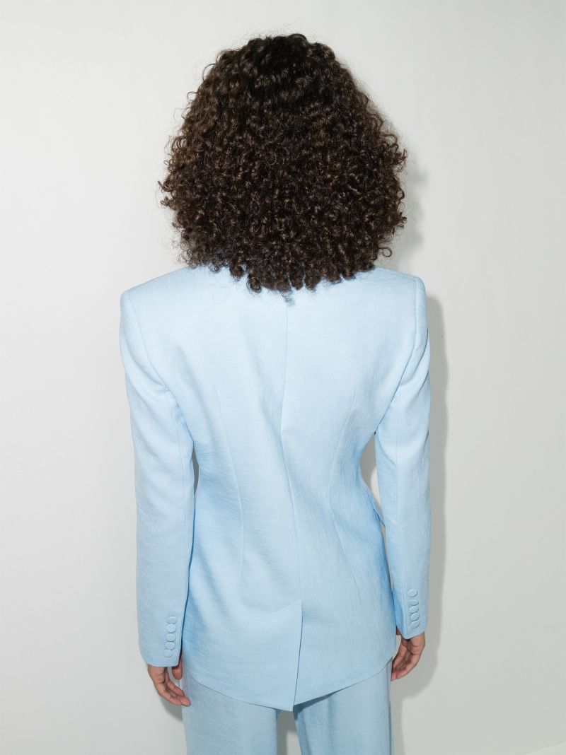 Blue Asymmetric Blazer