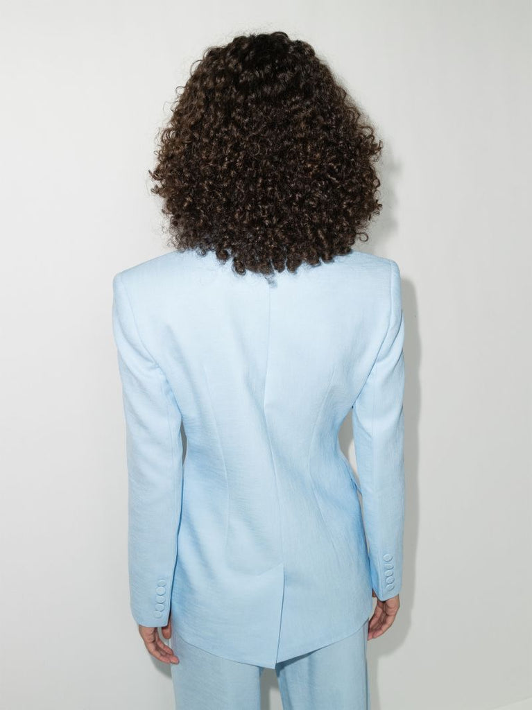 Blue Asymmetric Blazer