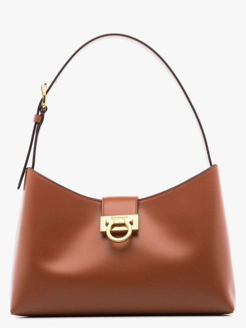 Trifolio Leather Shoulder Bag