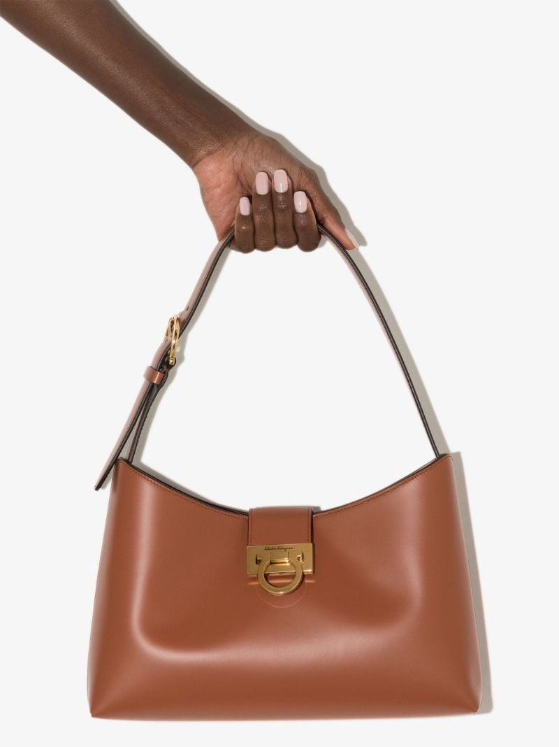 Trifolio Leather Shoulder Bag