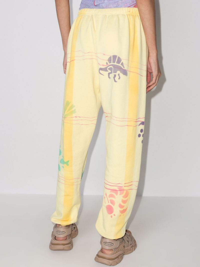 Picnic Wave Cotton Track Pants