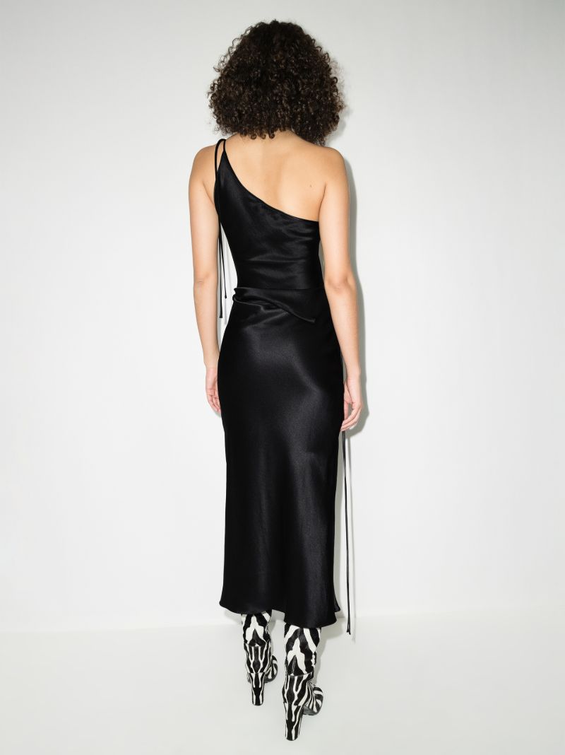 One Shoulder Midi Dress