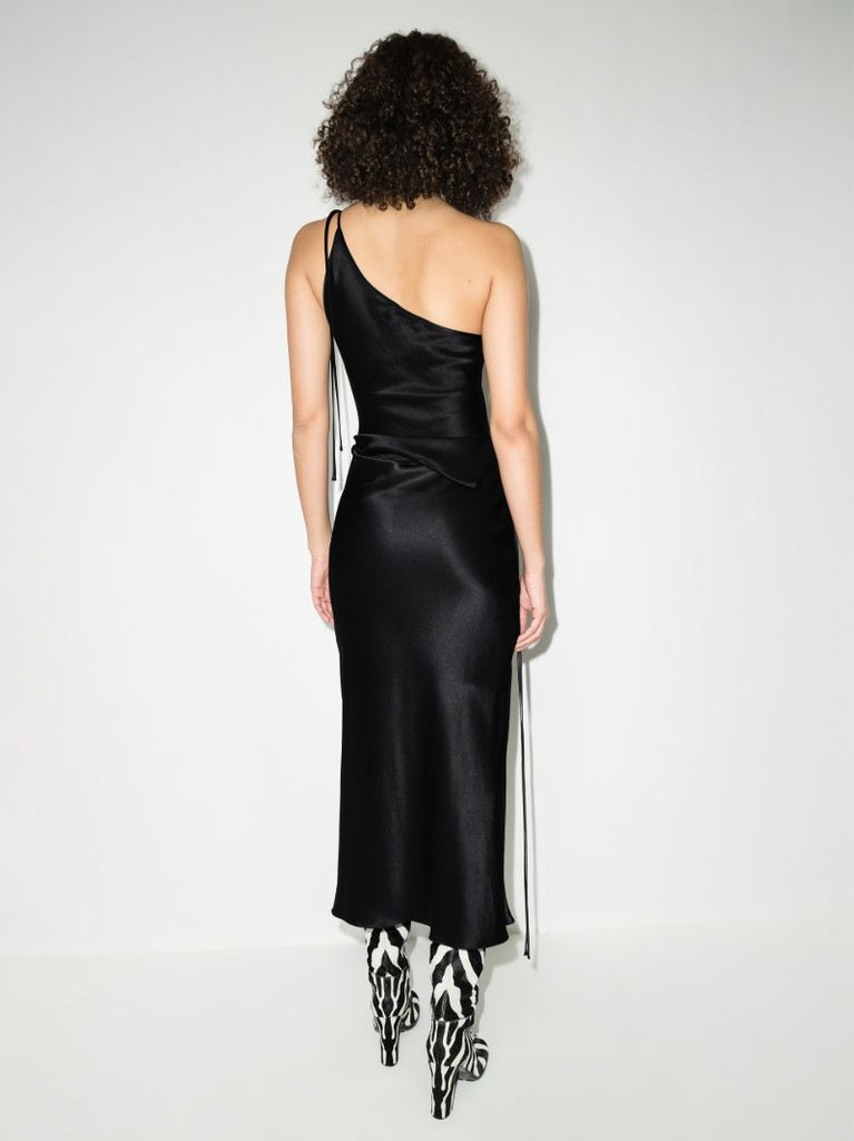 One Shoulder Midi Dress