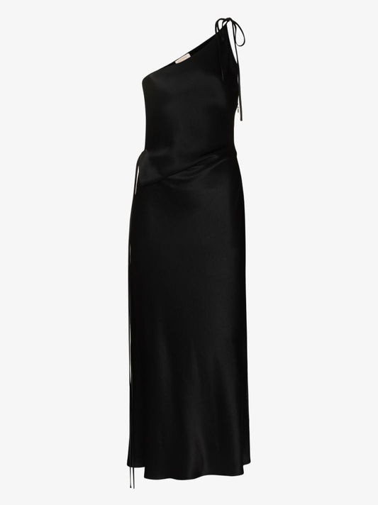 One Shoulder Midi Dress