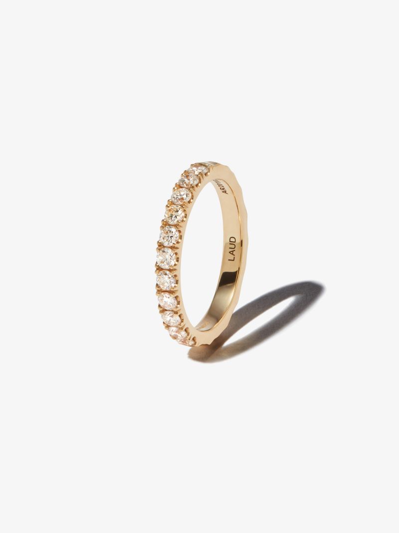 18k Yellow Gold Aspect Diamond Ring