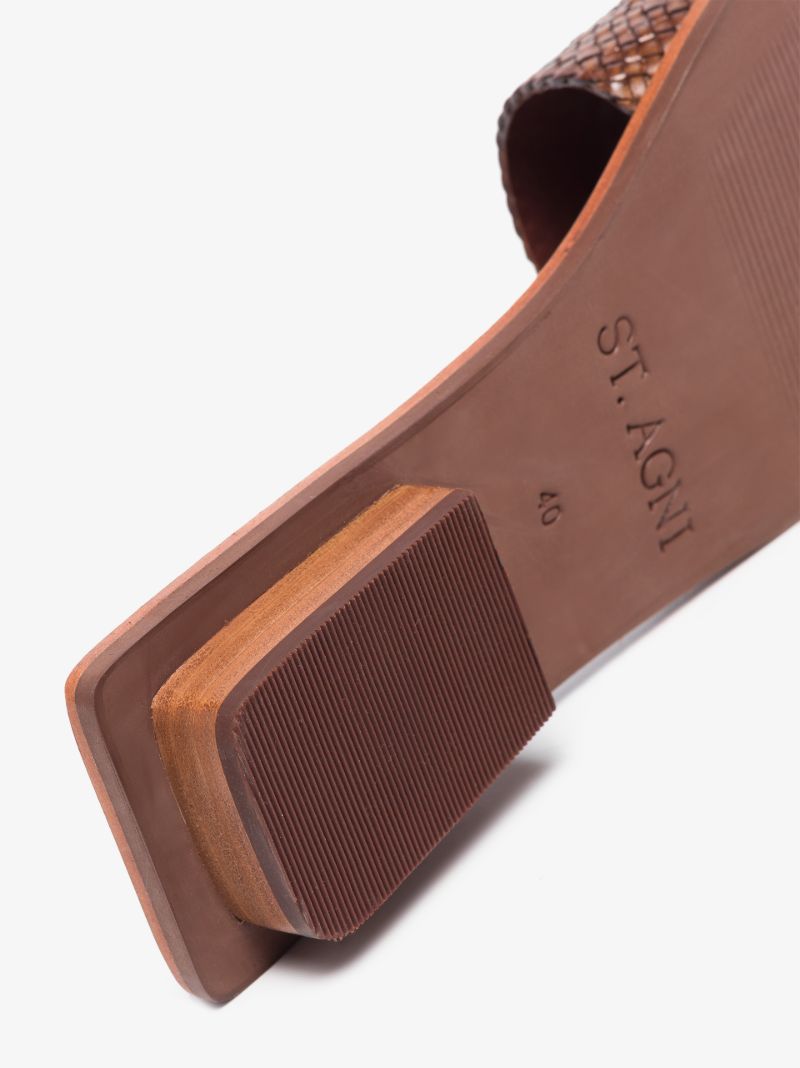 Brown Edi Leather Sandals