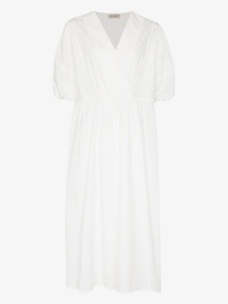 Copenhagen Puff Sleeve Midi Dress