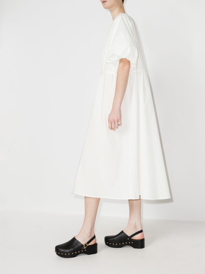 Copenhagen Puff Sleeve Midi Dress