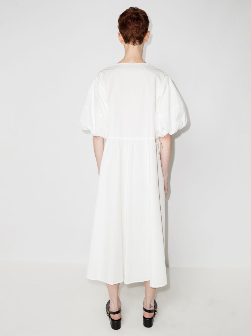 Copenhagen Puff Sleeve Midi Dress