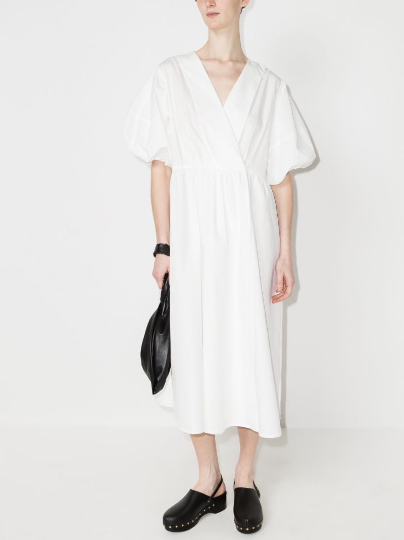 Copenhagen Puff Sleeve Midi Dress