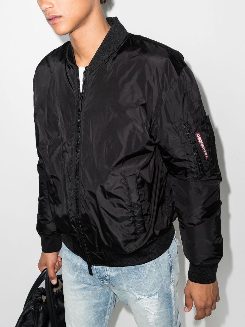 Spray Icon Logo Bomber Jacket