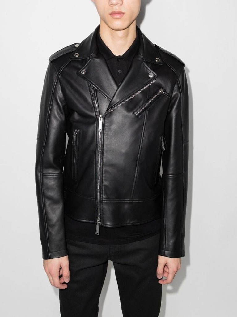 Kiodo Leather Biker Jacket