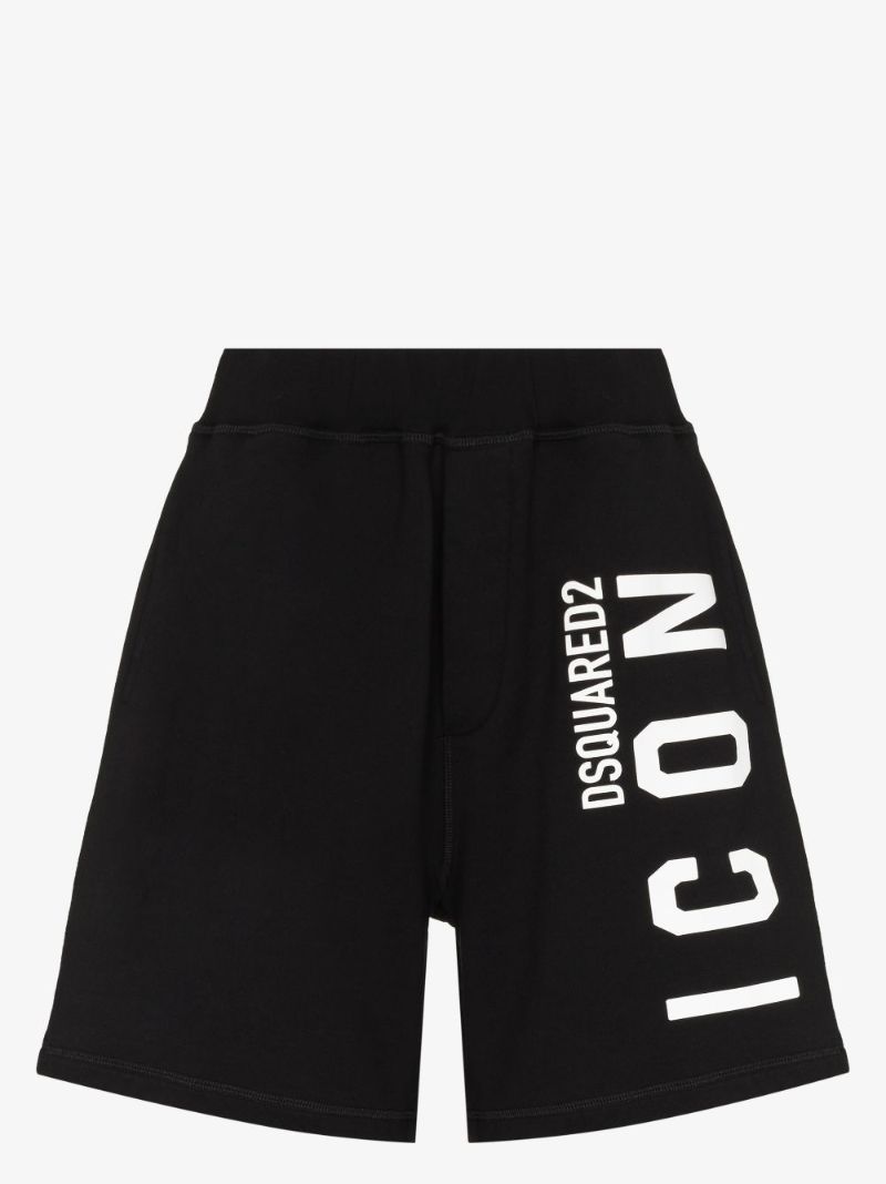 Icon Logo Print Track Shorts