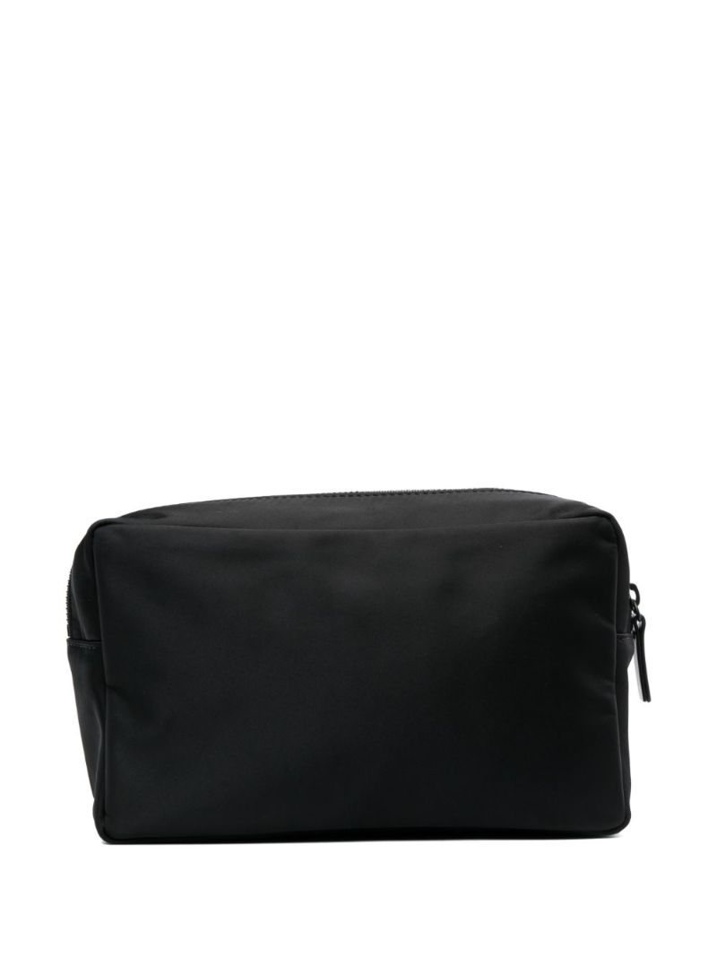 Black Icon Wash Bag