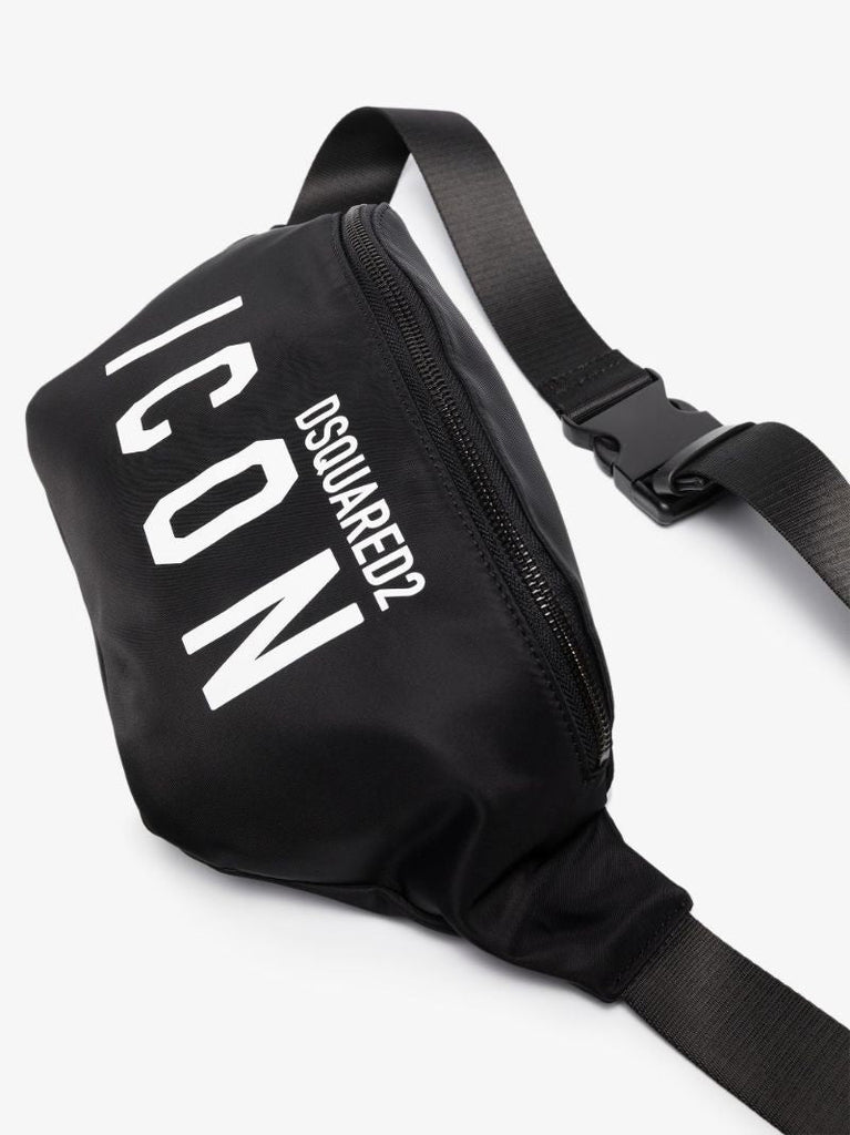 Black Icon Cross Body Bag