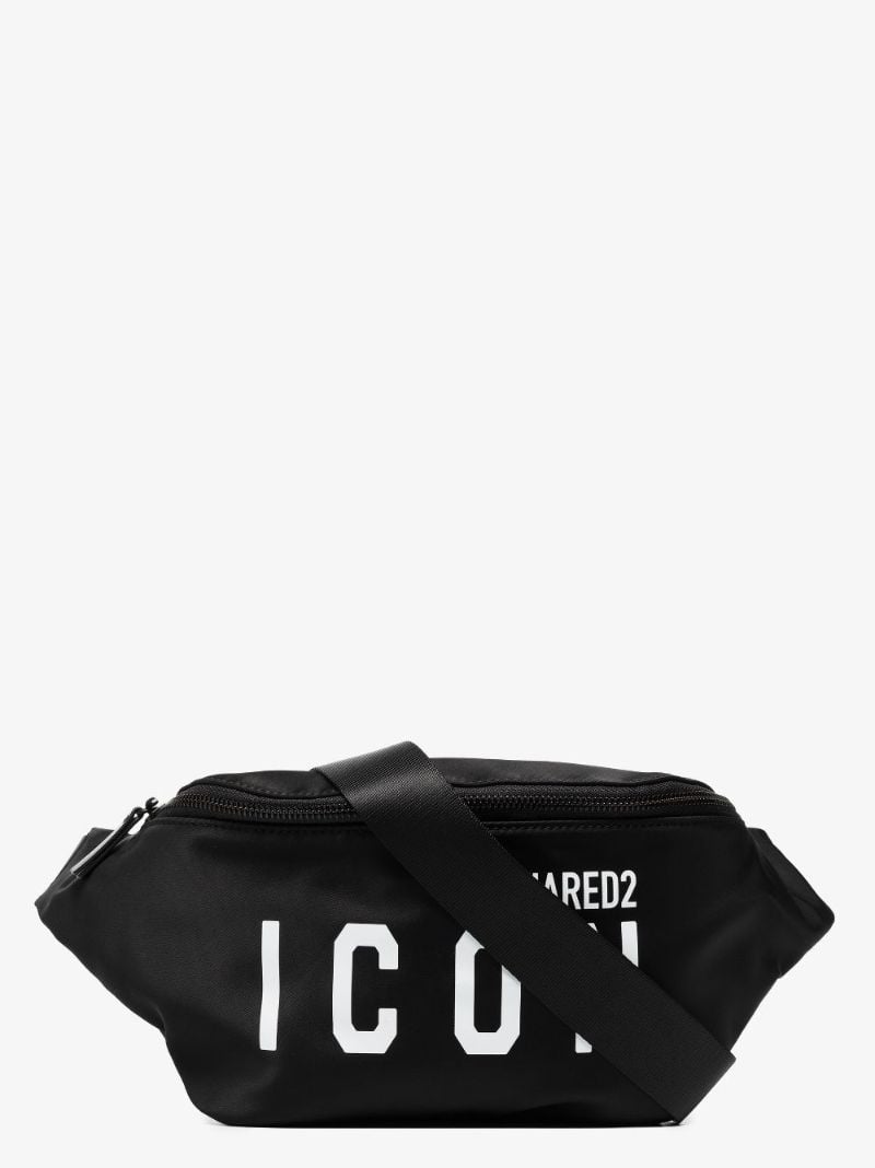 Black Icon Cross Body Bag
