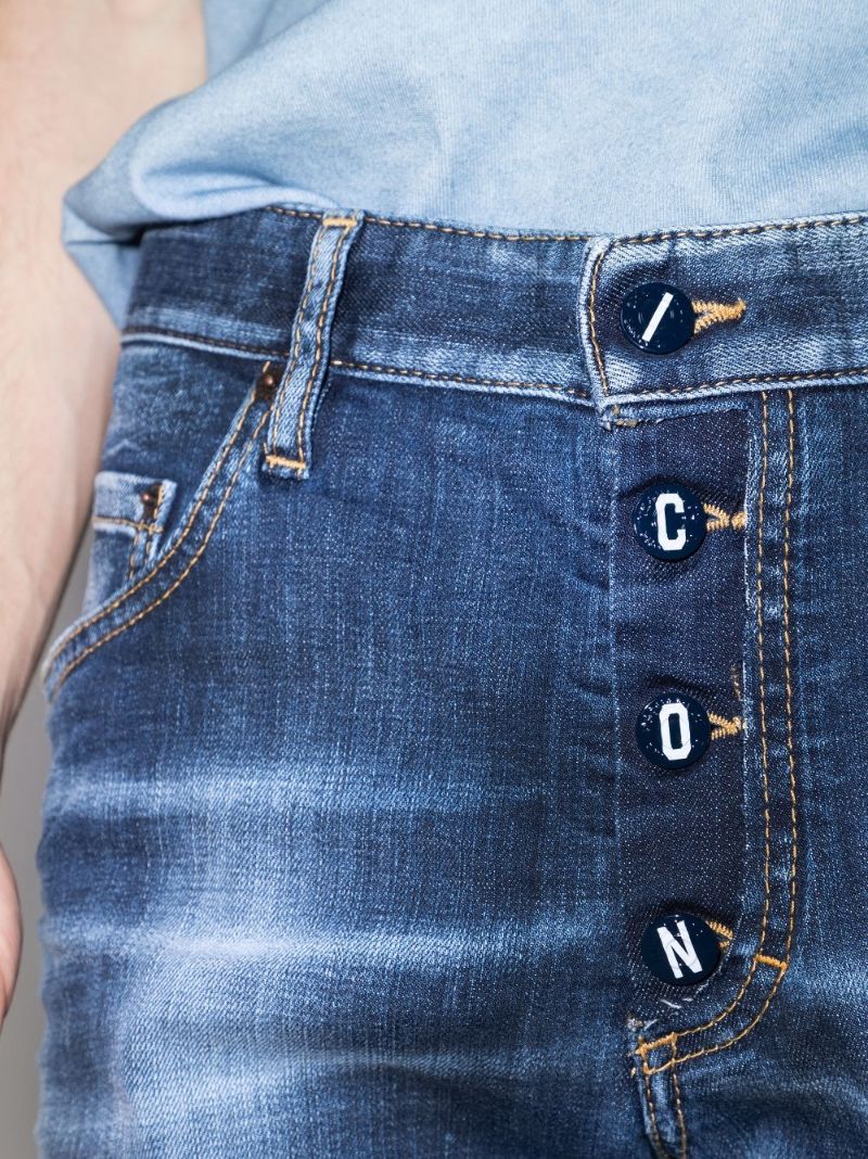 Icon Skater Button Jeans