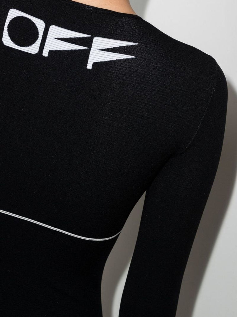 Logo Seamless Midi Dress